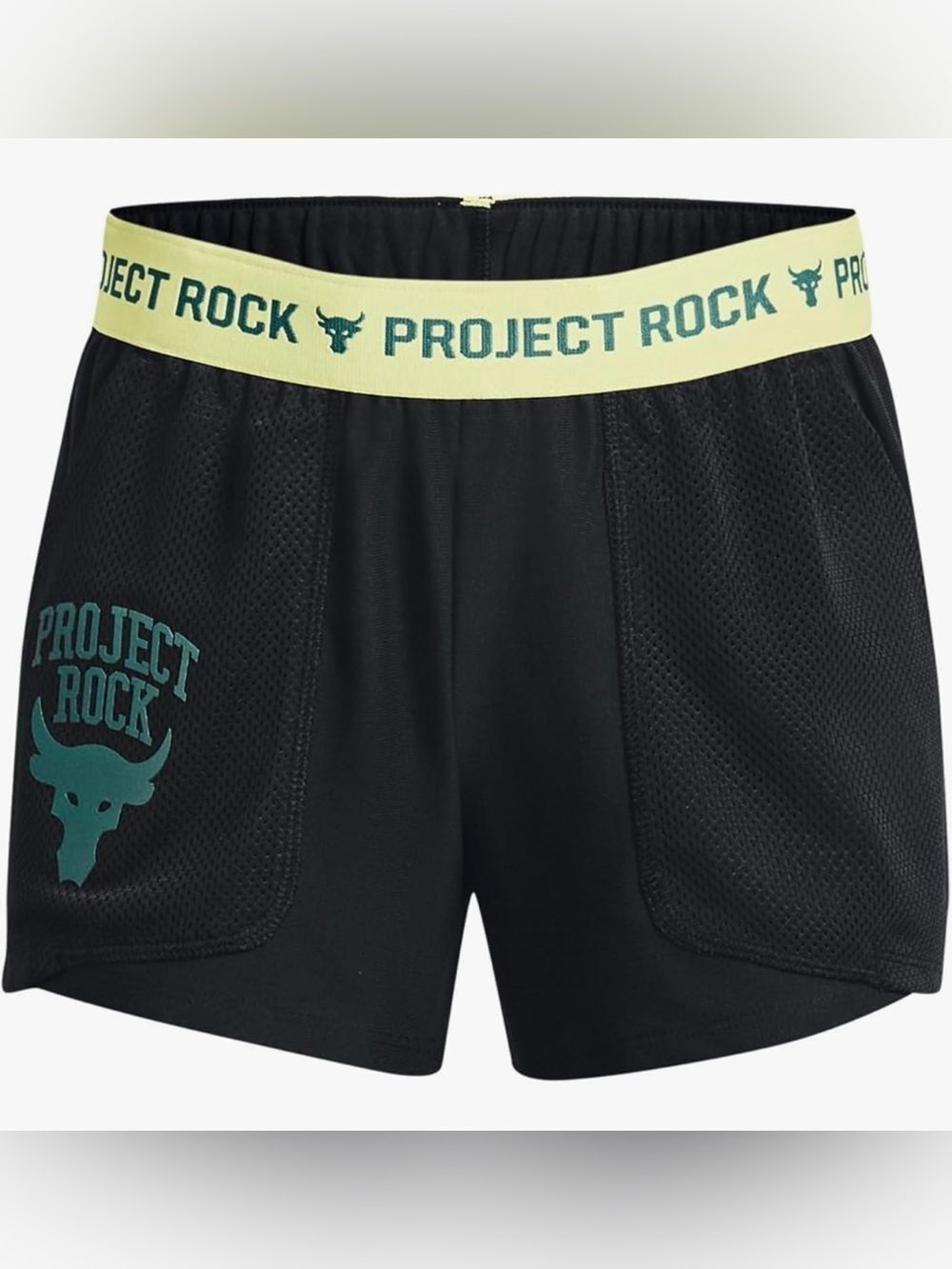 Under Armour Girls' Project Rock Play Up Shorts, NWT